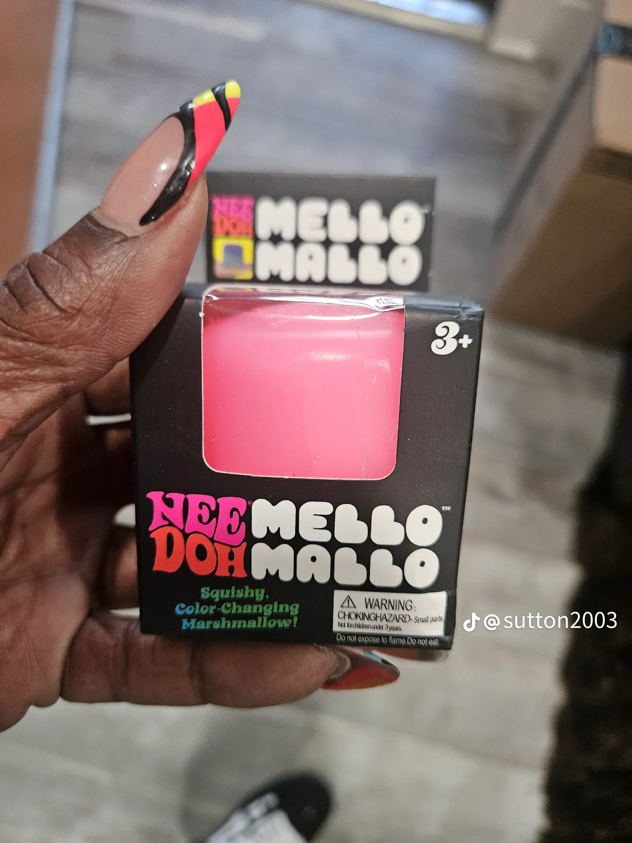 NeeDoh Pink Mello Mallo