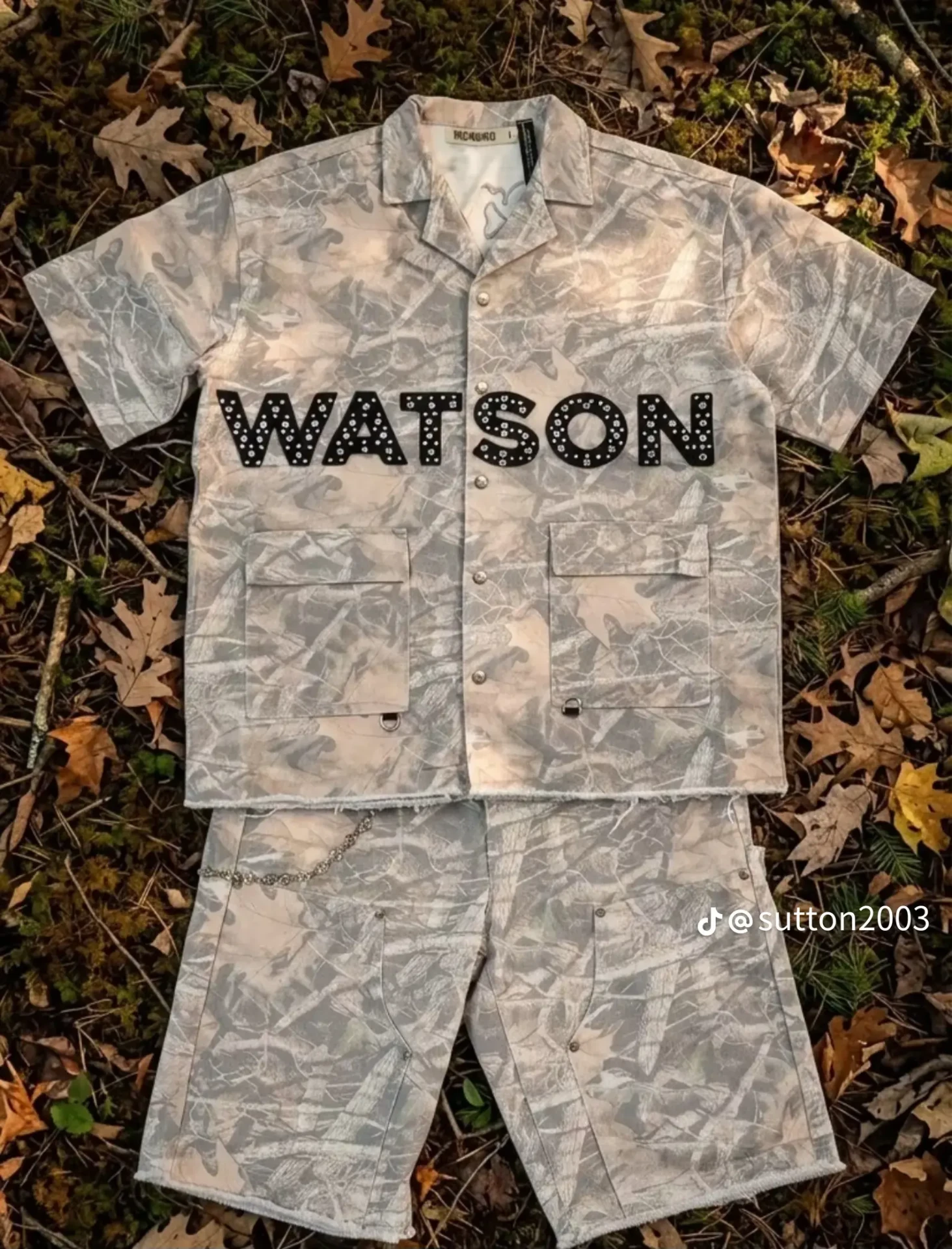 Watson Camo Short Set