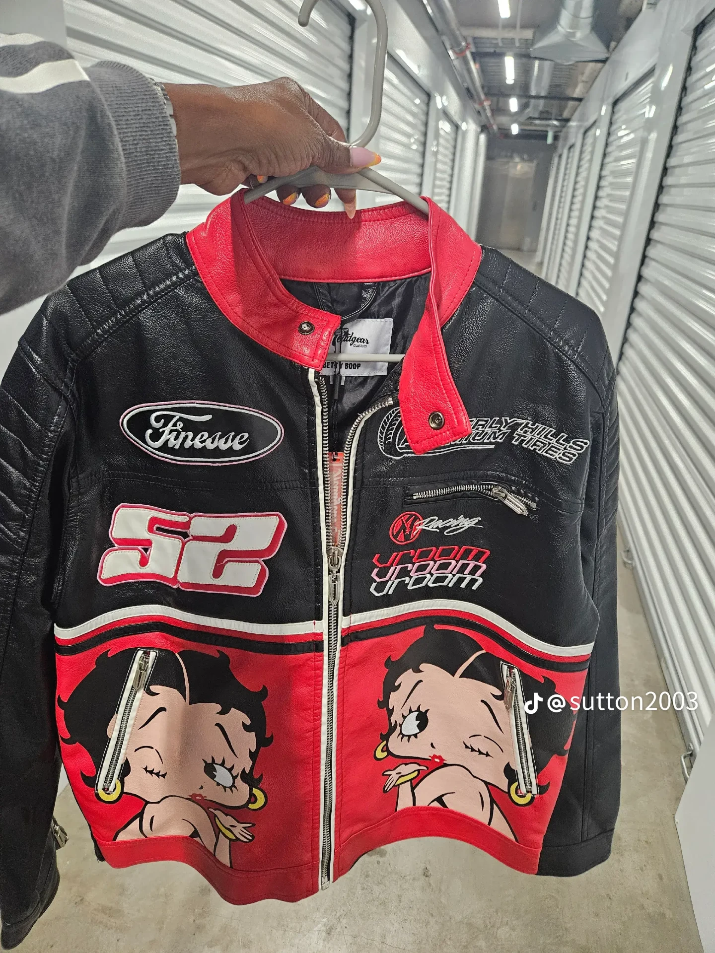 Betty Boop Racer Jacket