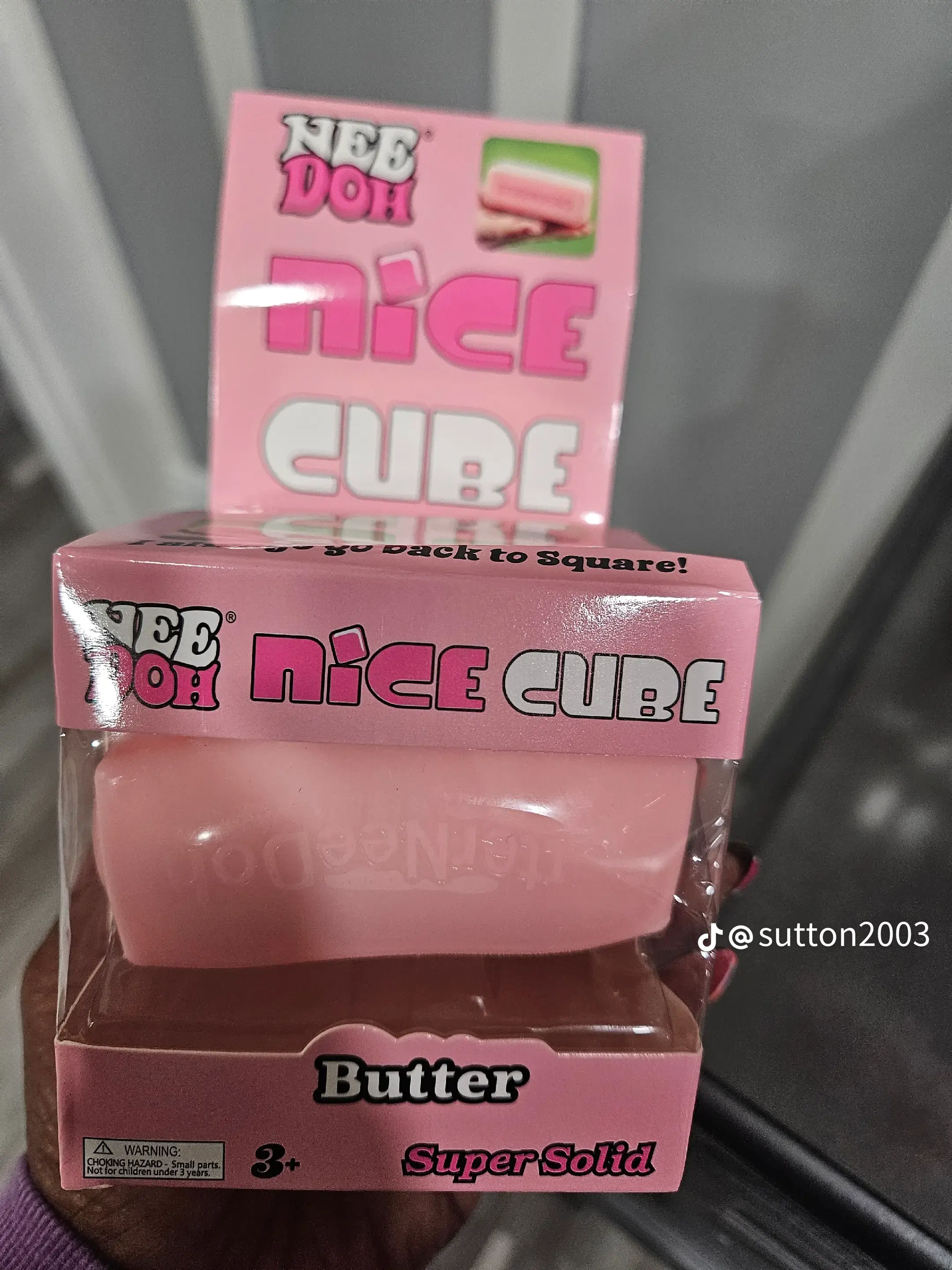 Pink Butter Nice Cube