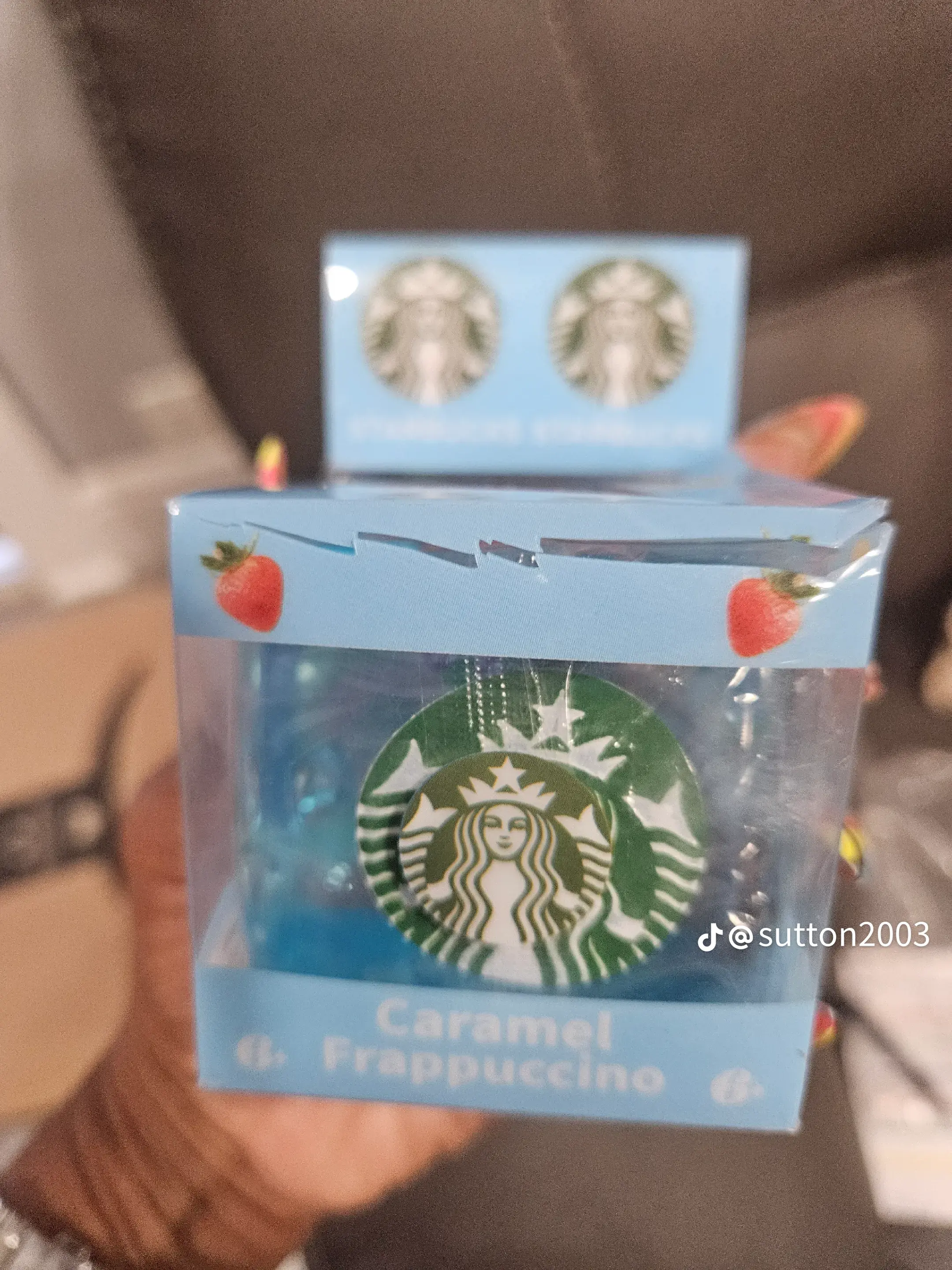Caramel Frappuccino-Themed Squishy